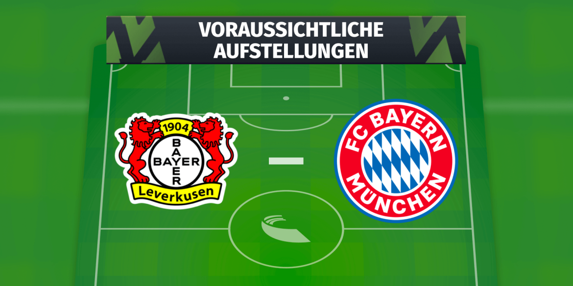FC Bayern München – VfB Stuttgart: Die voraussichtlichen Aufstellungen